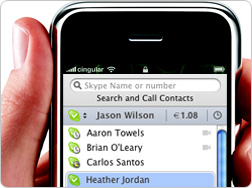 iphone skypemockup The Roundup: Week of January 30th 2009