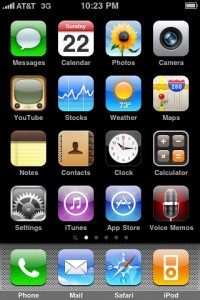 Home Screen iPhone OS 3.0 Beta