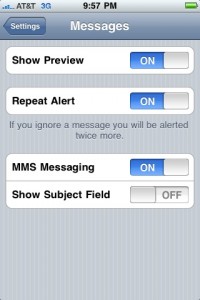 photo 32 200x300 Messages Settings iPhone OS 3.0 Beta