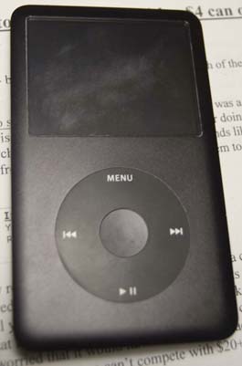 Scratched iPod Classic