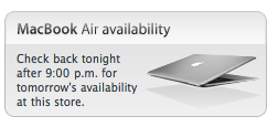 MacBook Air Availability Checker