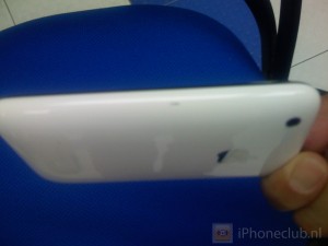 iPhone 3G Case Model Plastic Black Front White