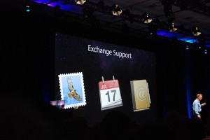 Mac OS X State of the Union Address 10.6 Exchange Support