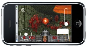 A homebrewed copy of Doom for Jailbroken iPhones